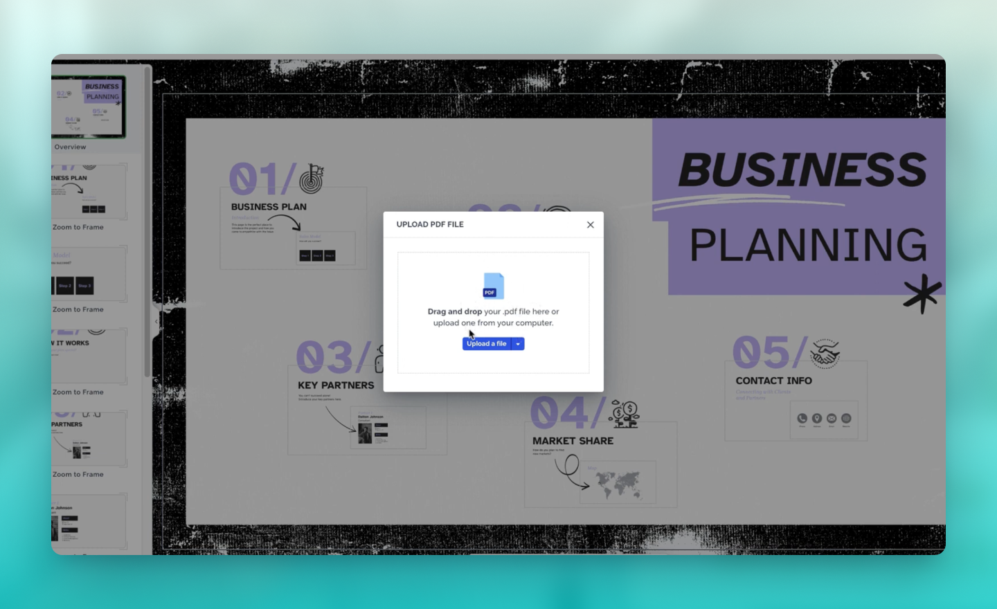 How to import your PPT or PDF into Prezi Present